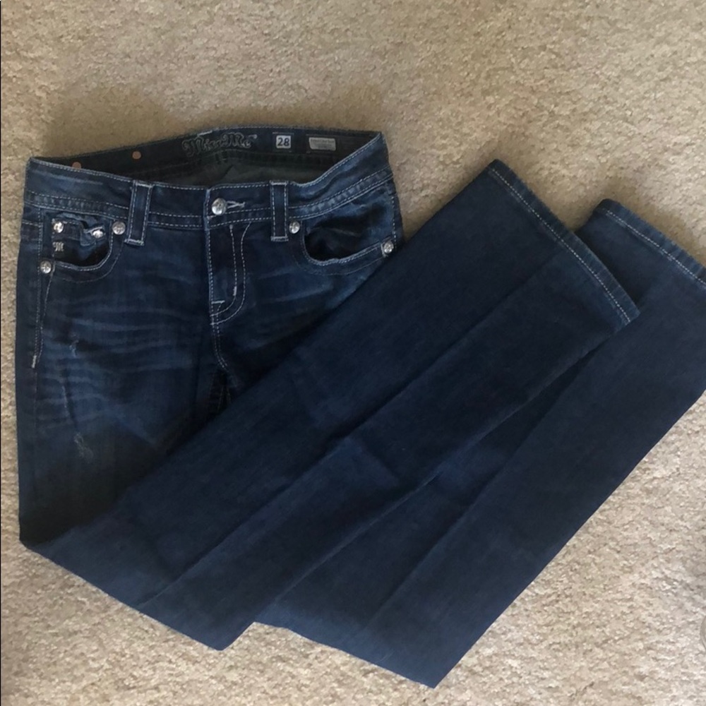 Miss Me Signature Rise Book Cut Jeans